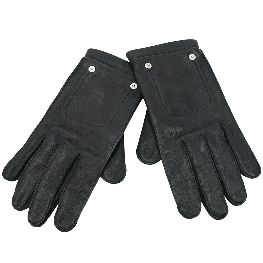 楽天市場】エルメス HERMES レザー グローブ 手袋 ラムスキン シルク