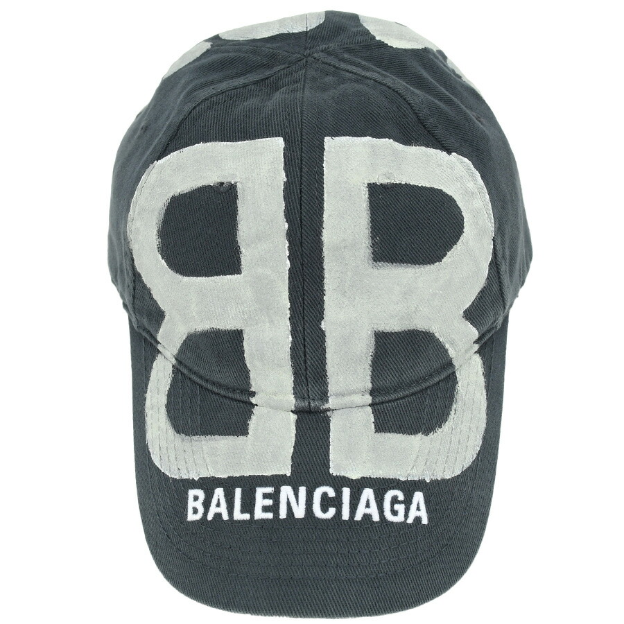 楽天市場】バレンシアガ BALENCIAGA BBスプレイド ペイント キャップ