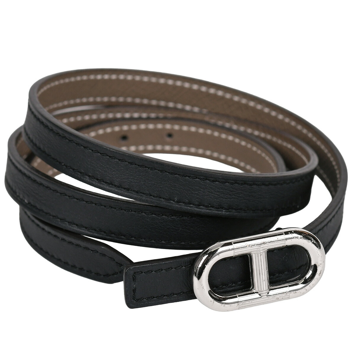 楽天市場】エルメス HERMES マイヨンH ベルト リバーシブル レディース