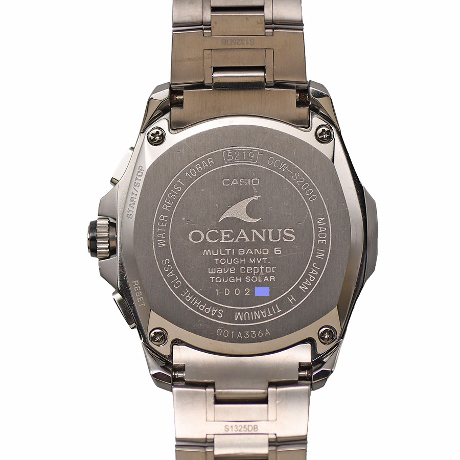 楽天市場】CASIO カシオ OCEANUS オシアナス OCW-S2000-1AJF タフ