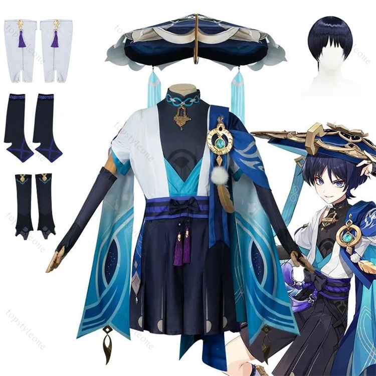 楽天市場】【ウイッグ付き】原神 スカラマシュ 放浪者 コスプレ衣装