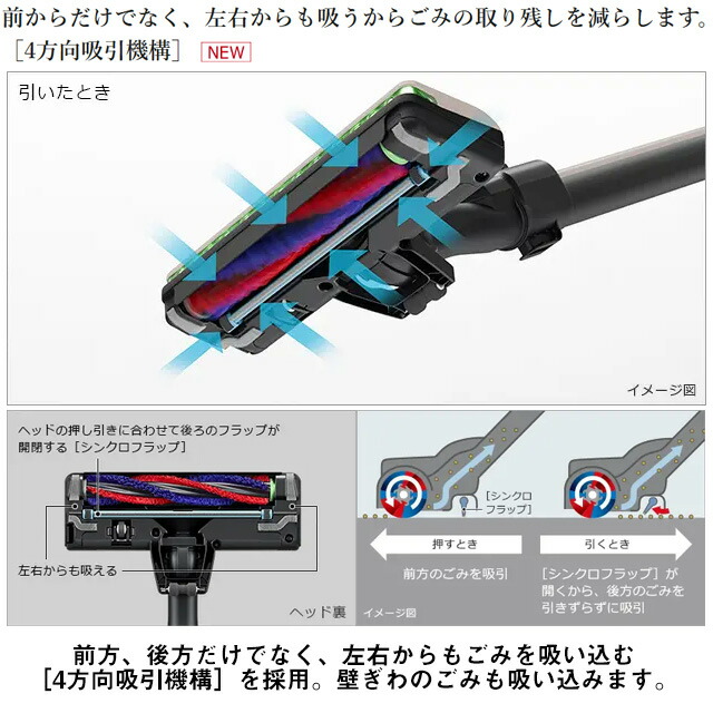 楽天市場】[PKV-BK50P-C] スティッククリーナー（コードレス式）かる