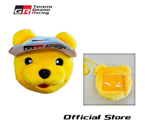 楽天市場】くま吉フェイスポーチ TGR collection 公式グッズ : TOYOTA