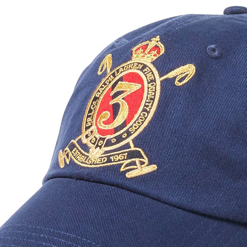 楽天市場】Polo Ralph Lauren ナンバー3エンブレムキャップ ポロ