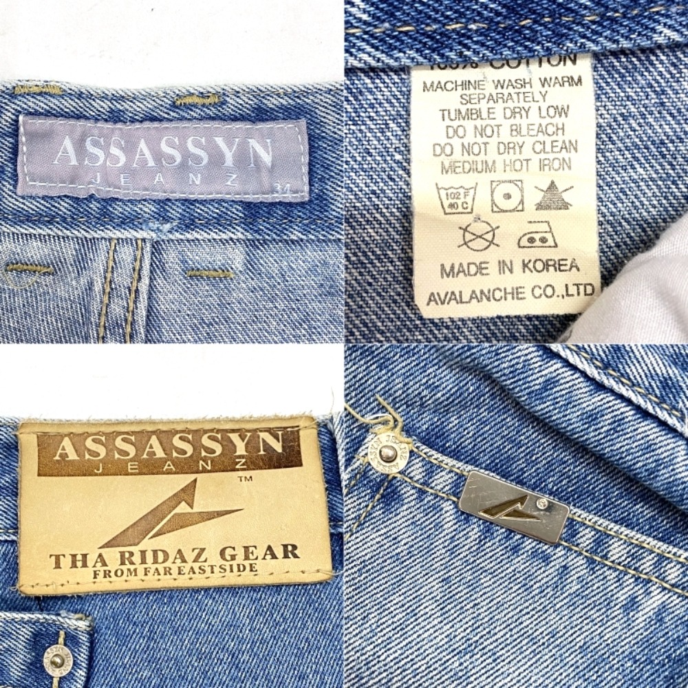 楽天市場】【中古】 ASSASSYN JEANZ 麻神JEANZ アサシンジーンズ