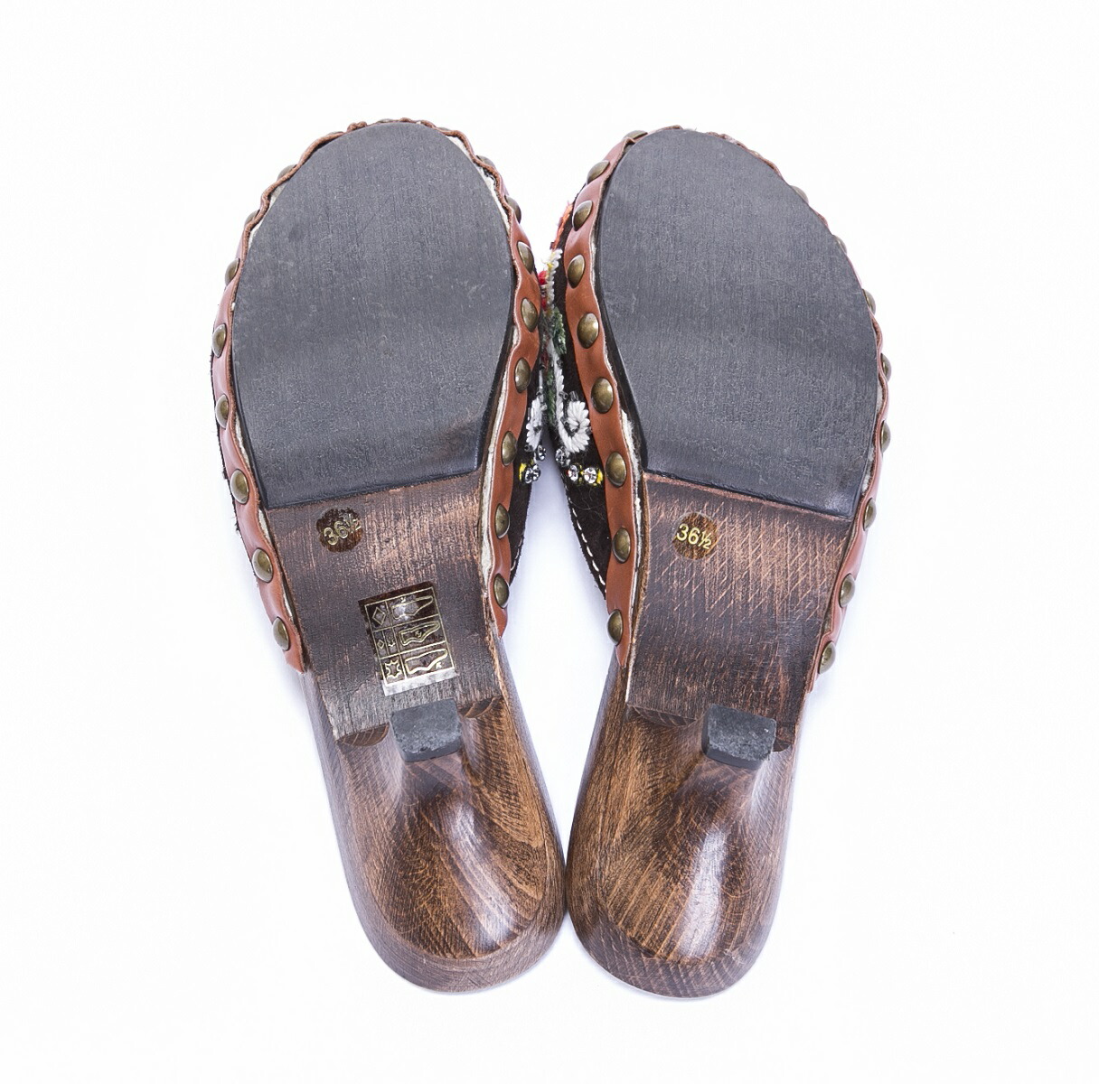 楽天市場】MIUMIU ミュウミュウ ミュール サンダル 刺繍 #36.5 約23.5