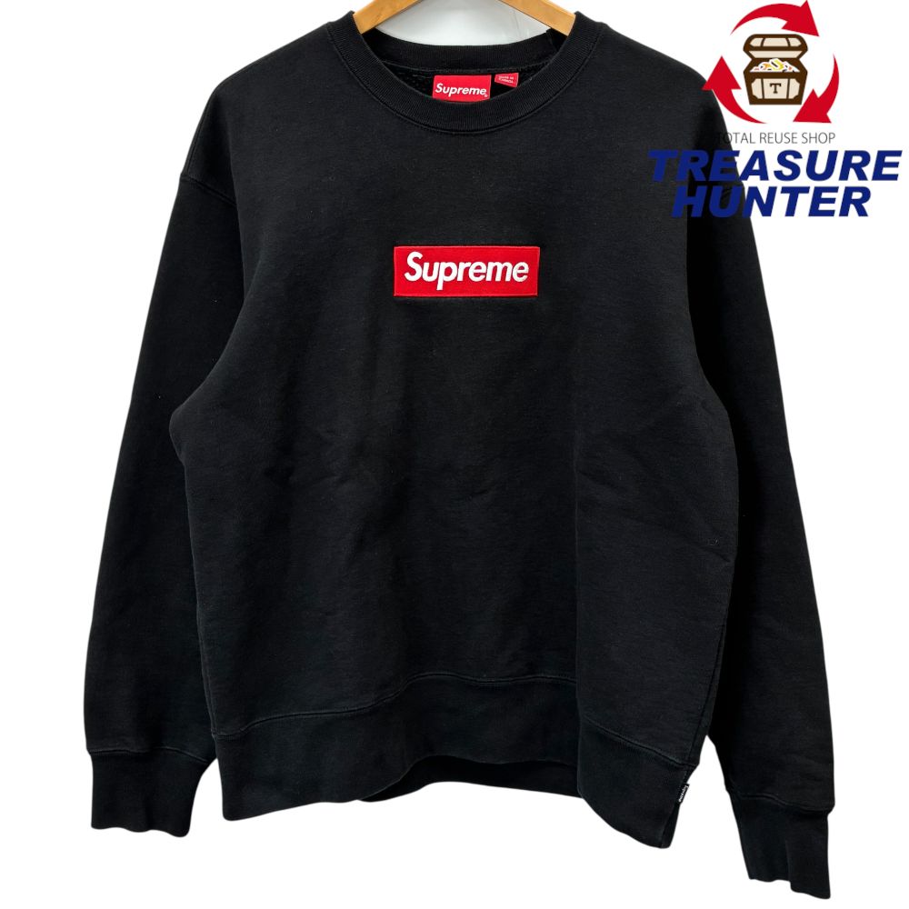 楽天市場】supreme box logo crewneck blackの通販
