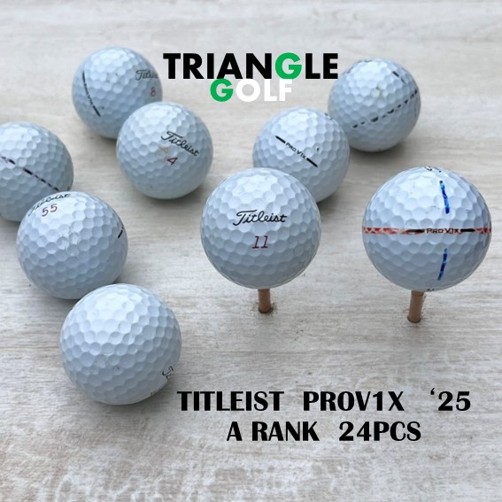 楽天市場】Titleist PROV1X White ローナンバー 2ダースパック 2025年