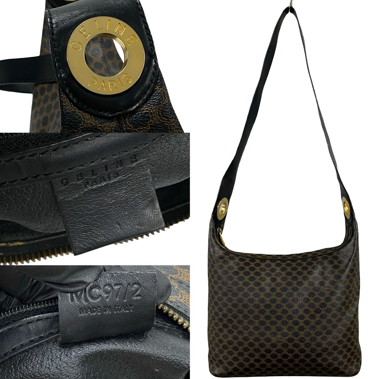 楽天市場】【ポイント2倍】極 美品 CELINE セリーヌ ヴィンテージ