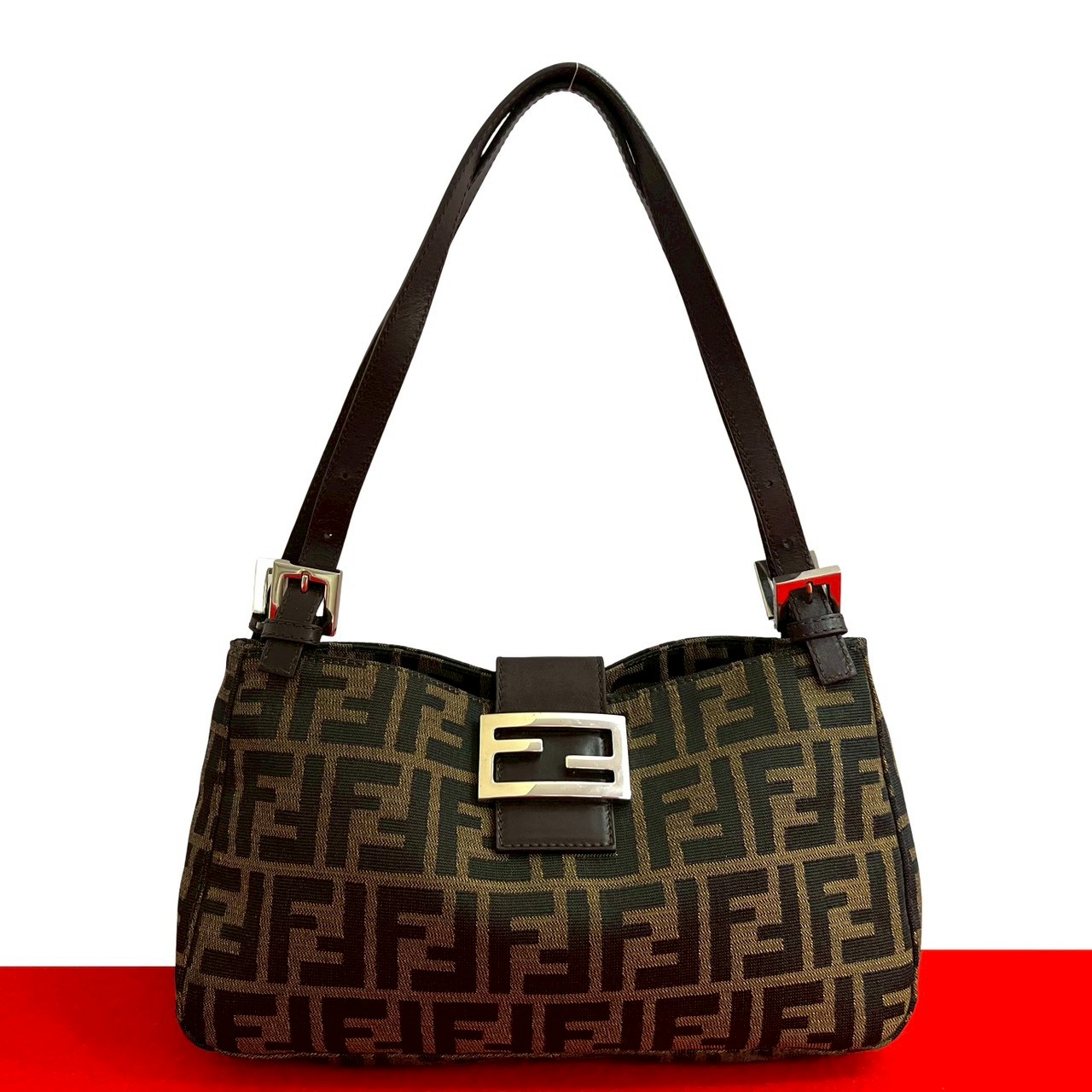 楽天市場】フェンディ ショルダーバッグ ズッカ マンマバケットの通販