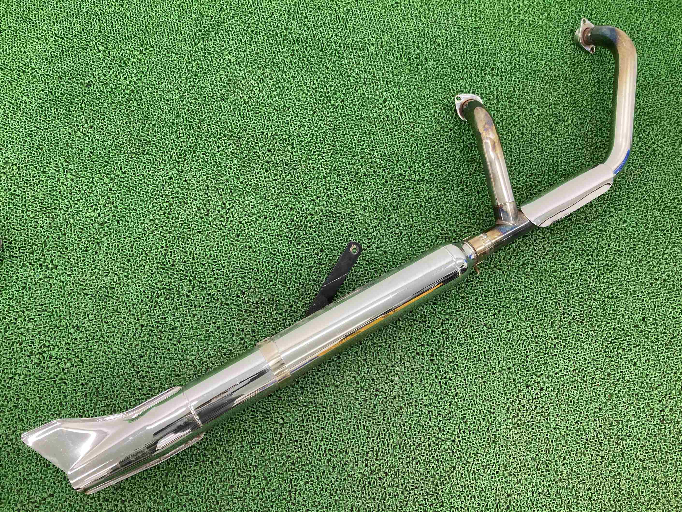 ケンテック クラシック2in1マフラー(フィッシュ) シャドウ400