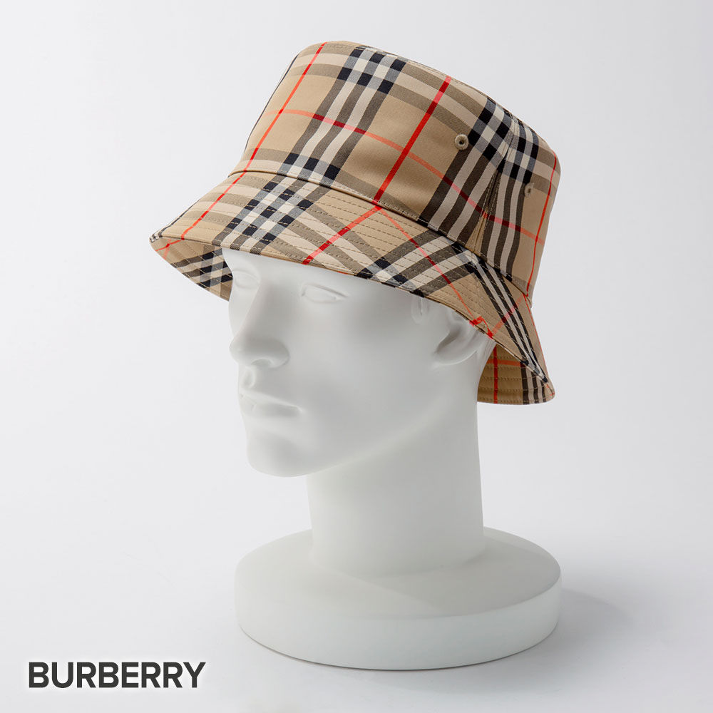 楽天市場】バーバリー BURBERRY 80269271 2 PANEL BUCKET HAT