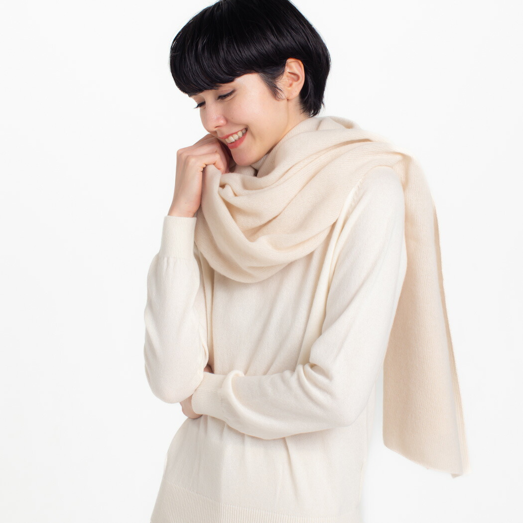 楽天市場】【UTO｜小物】天使のストール 大判 (200cm×78cm) カシミヤ