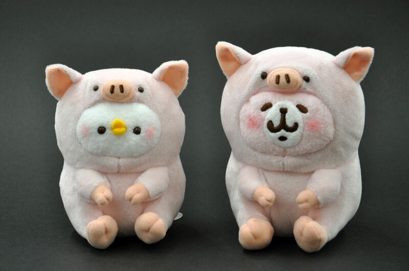 楽天市場】カナヘイの小動物ブタ うさぎ [ぬいぐるみ][カナヘイ