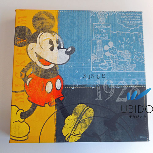 楽天市場】アートパネル ディズニー ミッキー 【レトロ3】 40角