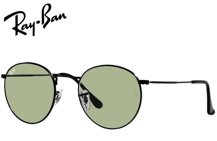 楽天市場】レイバン ROUND METAL RB3447 002/52 50mm WASHED LENSES