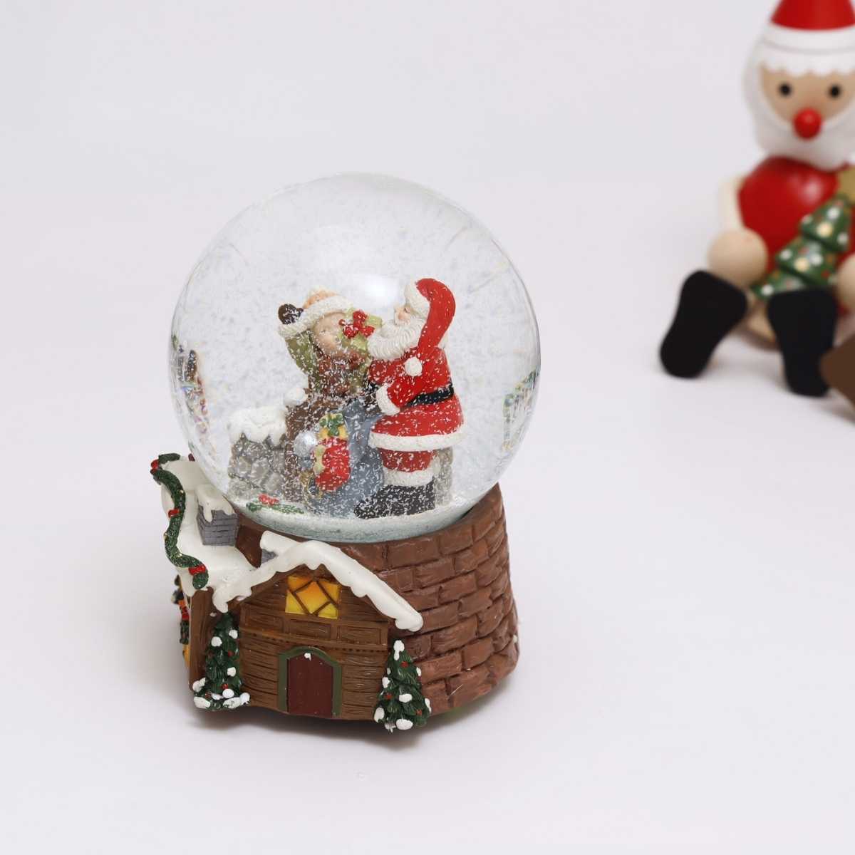 楽天市場】スノードーム クリスマス スノードーム オルゴール