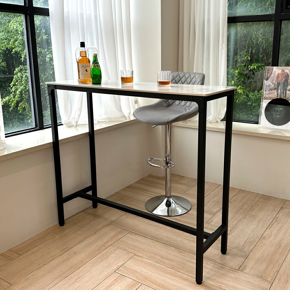 楽天市場】UNHO バーテーブル カウンターテーブル 大理石 作業台 ハイ