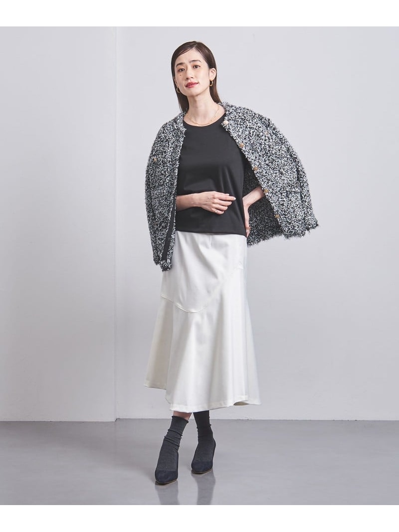 楽天市場】【SALE／70%OFF】ツイード メタルボタン カーディガン