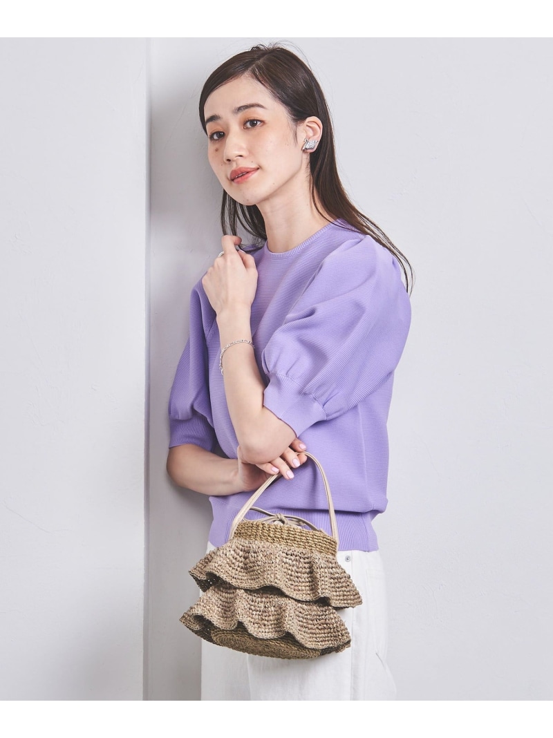 楽天市場】【SALE／70%OFF】COMBI ABACA フリル バスケットバッグ