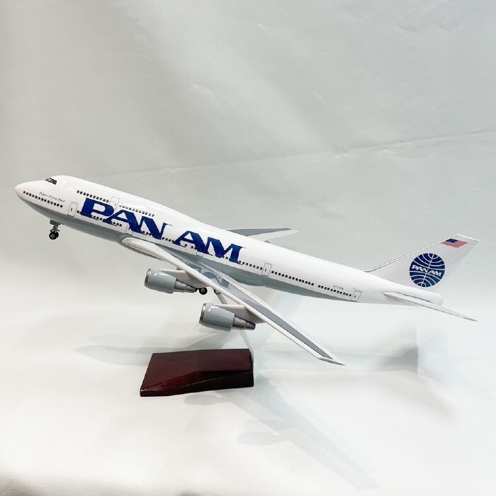 楽天市場】パンナム パンアメリカン航空 パナム 模型飛行機 LED