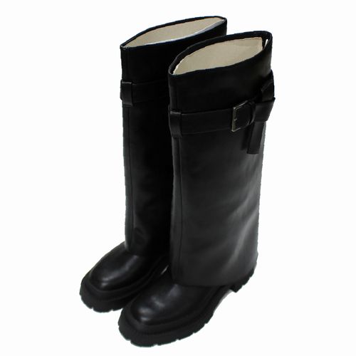 楽天市場】ZARA ザラ 2023 ニーハイ ゲートル ブーツ バックル 38