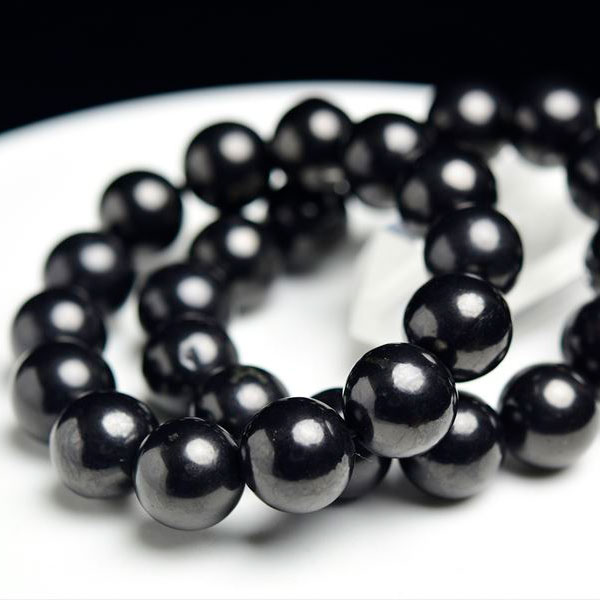 楽天市場】シュンガイト ブレスレット シュンガ石 大珠【約16mm×14珠