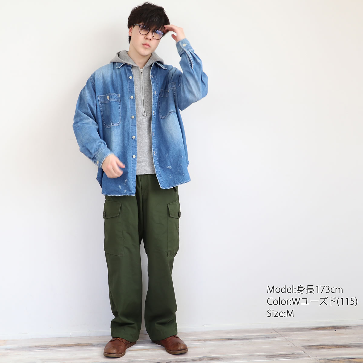 楽天市場】メンズシャツ ジョンブル Johnbull 8オンス ハードワーカー