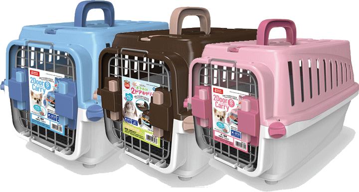 楽天市場】マルカン うさぎのおでかけ2ドアキャリー ブラウン