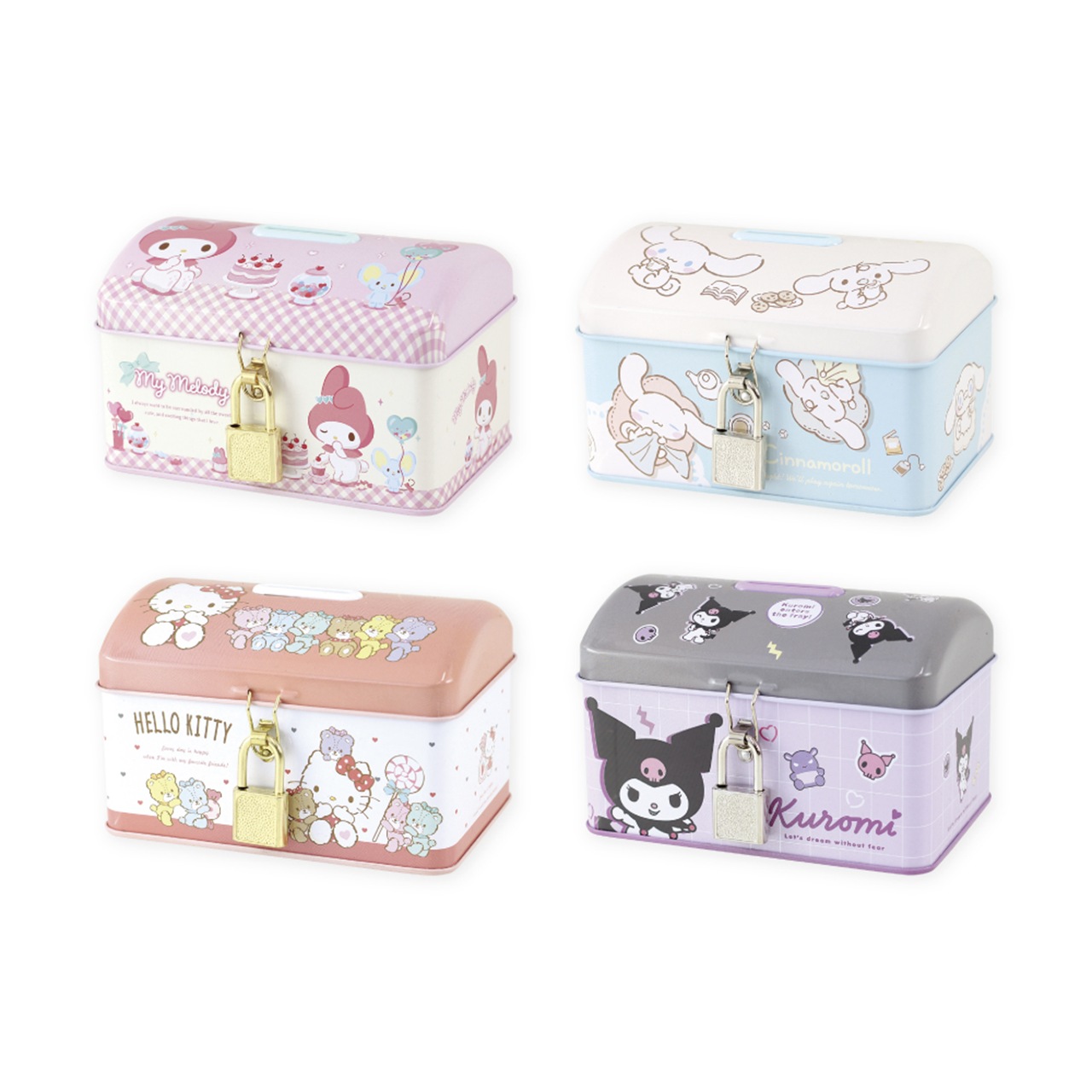 楽天市場】サンリオ バンク 貯金箱 クロミ シナモン マイメロ ハロー