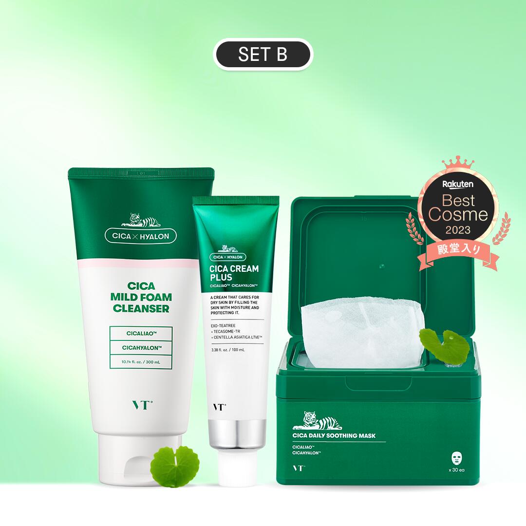 L.C. TRUE CICAスキンケアセット LC. TRUE CICA スキンケアセット VT