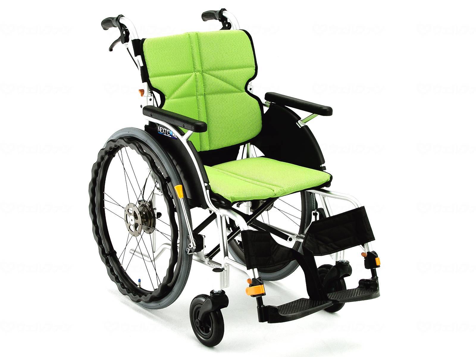 楽天市場】松永製作所ﾈｸｽﾄｺｱ 自走 NEXT-11B F-3(ﾗｲﾄｸﾞﾘｰﾝ) 40 : 福祉