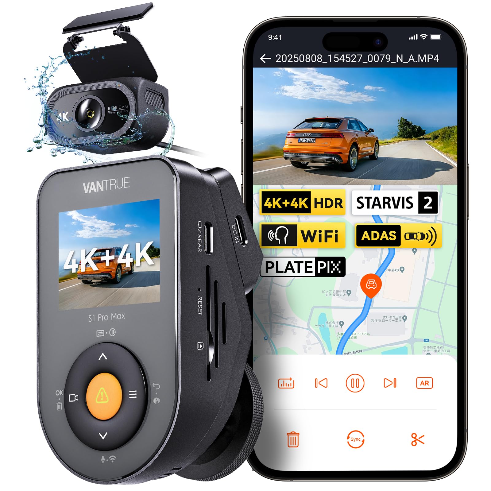 カー用品 ドライブレコーダー vantrue」の人気商品一覧 | 安い商品を