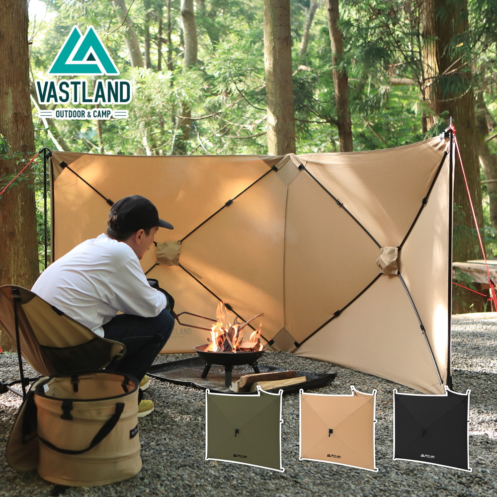 楽天市場】VASTLAND TC ポップアップシールド 陣幕 ウィンドスクリーン