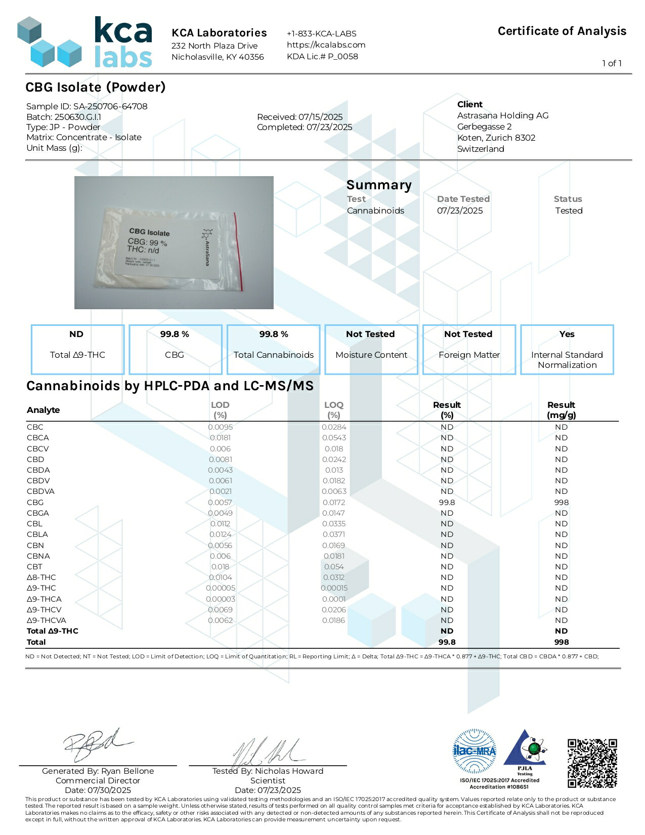 楽天市場】CBD CBN CBG パウダー 3種から選べる 1g 粉末 濃度99