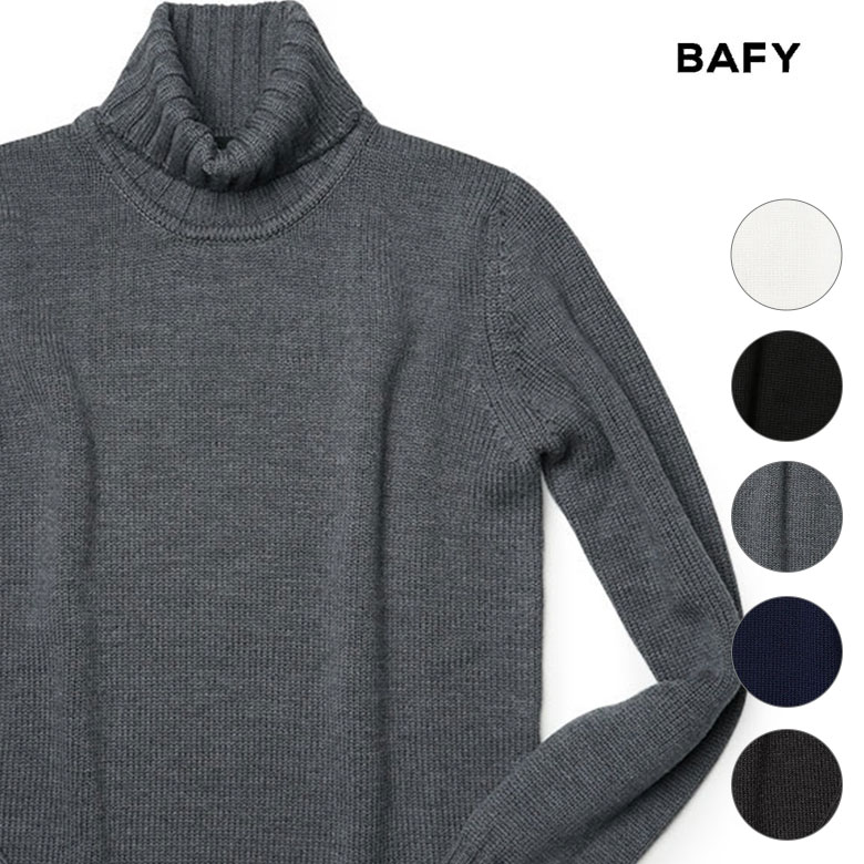 楽天市場】バフィー ニット タートルネック ローゲージ 5ゲージ リブ