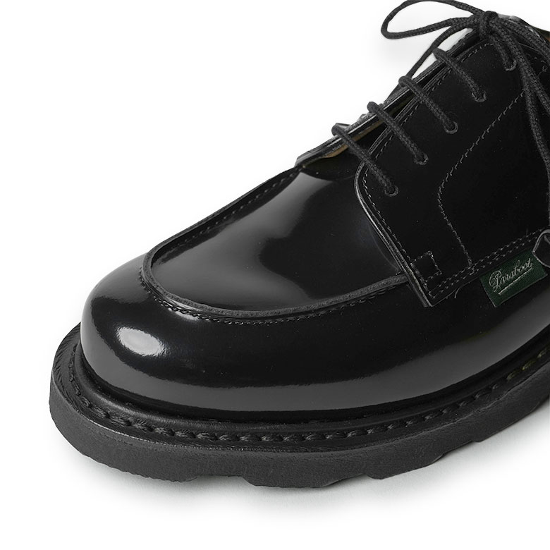 楽天市場】パラブーツ レディース シャンボード グロスレザー エナメル