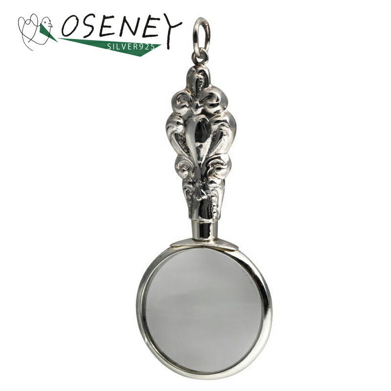 楽天市場】ルーペ おしゃれ 虫眼鏡 虫メガネ 拡大鏡 シルバー925