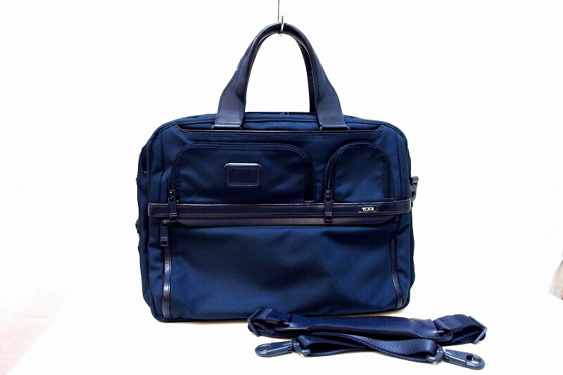 楽天市場】tumi ネイビー ビジネスバッグの通販