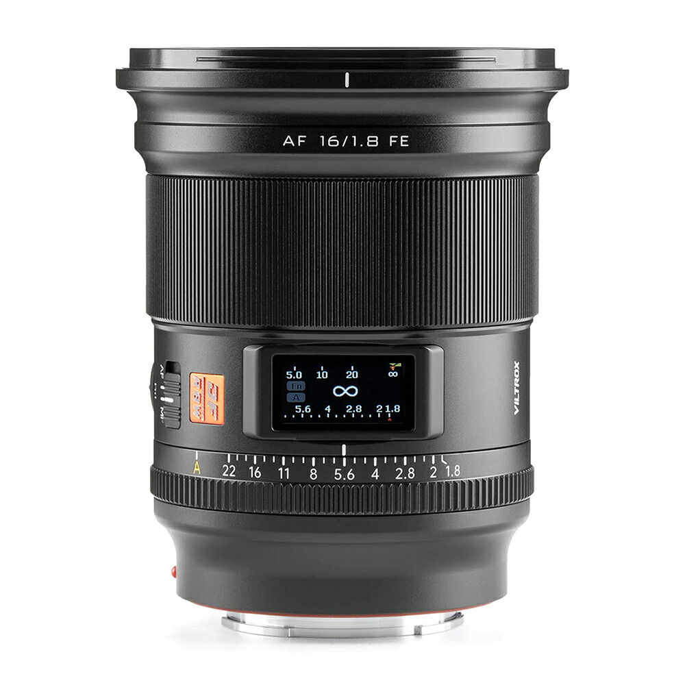 楽天市場】【VILTROX正規代理】 VILTROX AF 16mm F1.8 FE 広角レンズ