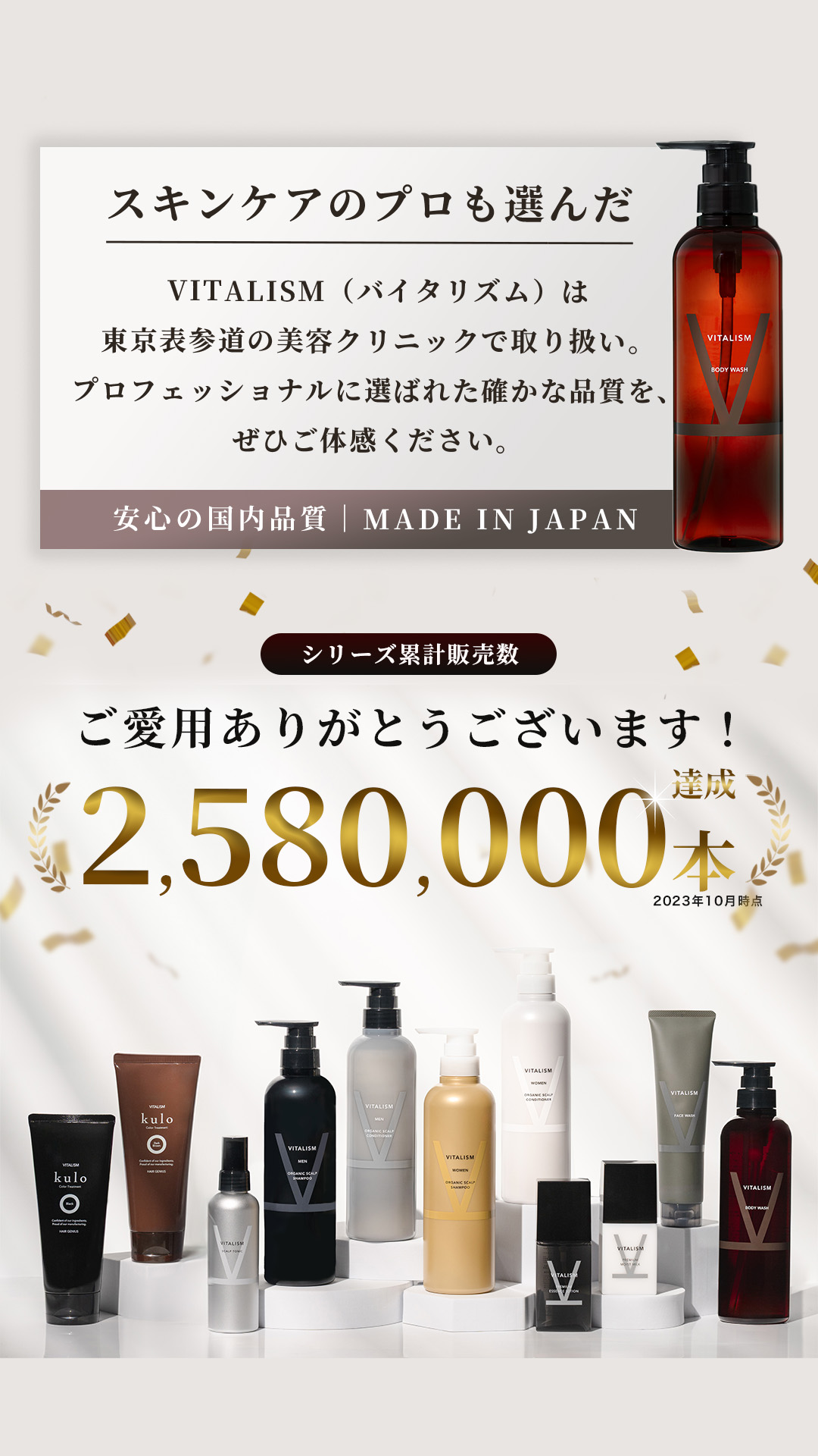 楽天市場】VITALISM ボディウォッシュ 500ml 男女兼用 肌荒れ 肌
