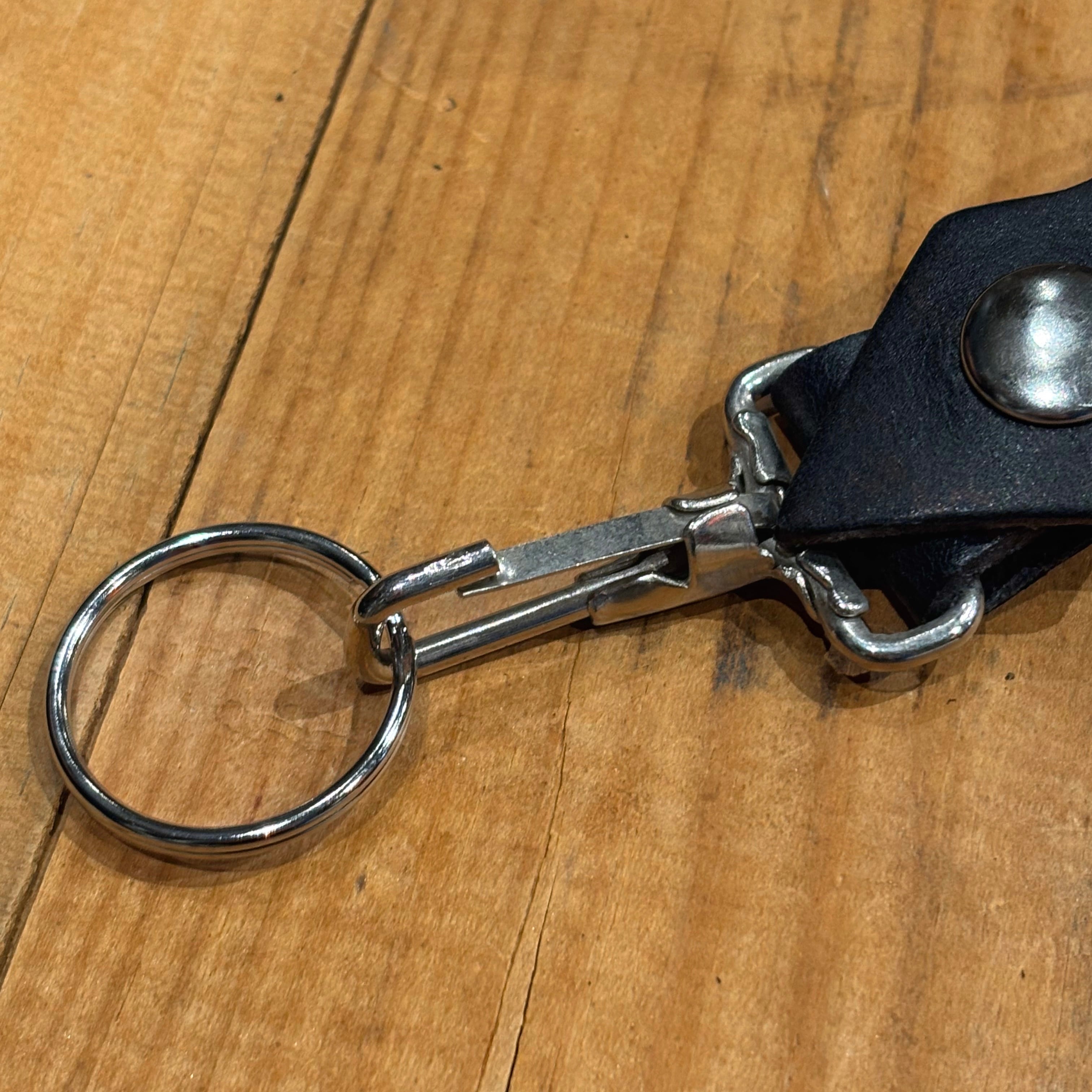 楽天市場】US MADE Leather Key Holder Black / アメリカ製 レザー