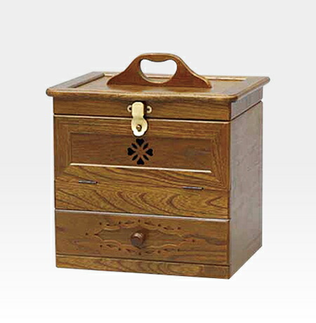 楽天市場】メイクボックス 三面鏡付き 日本製 国産 木製コスメボックス