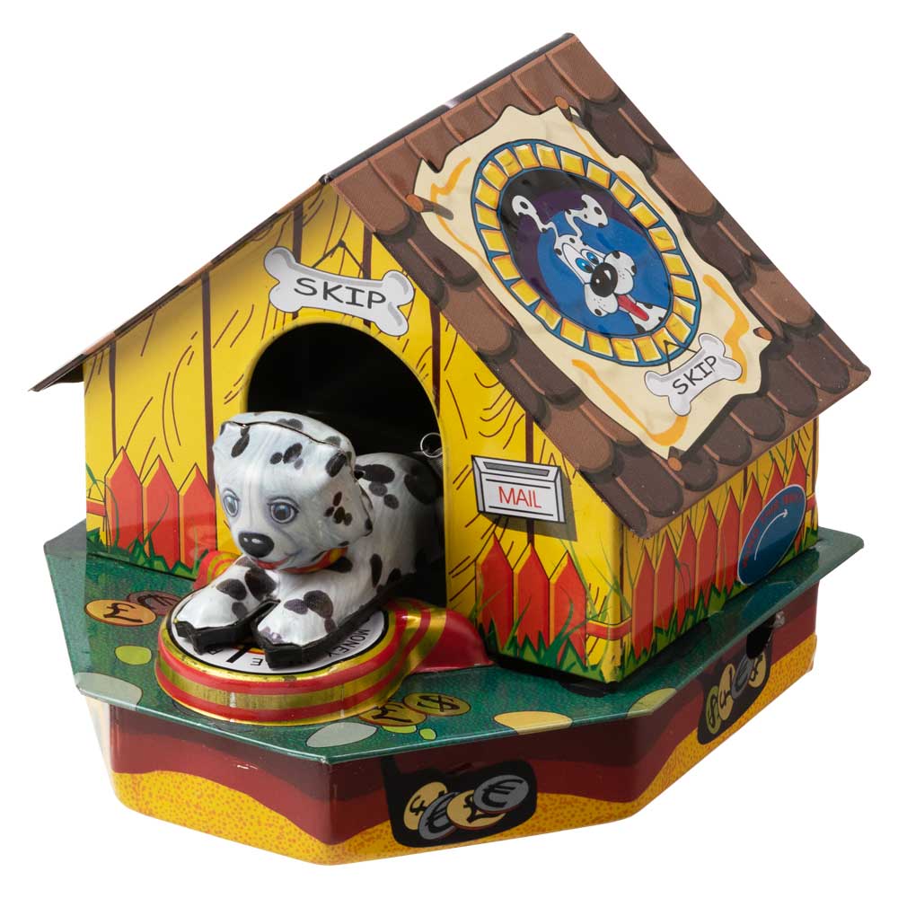 楽天市場】コインボックス 犬小屋 ブリキのおもちゃ 貯金箱 die