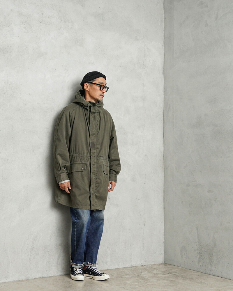 楽天市場】☆実物 USED フランス軍 M-64パーカーコート ライナー無し