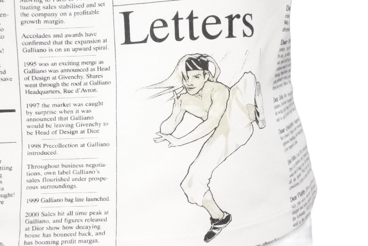 楽天市場】JOHN GALLIANO ジョンガリアーノ キャミソール 英字新聞