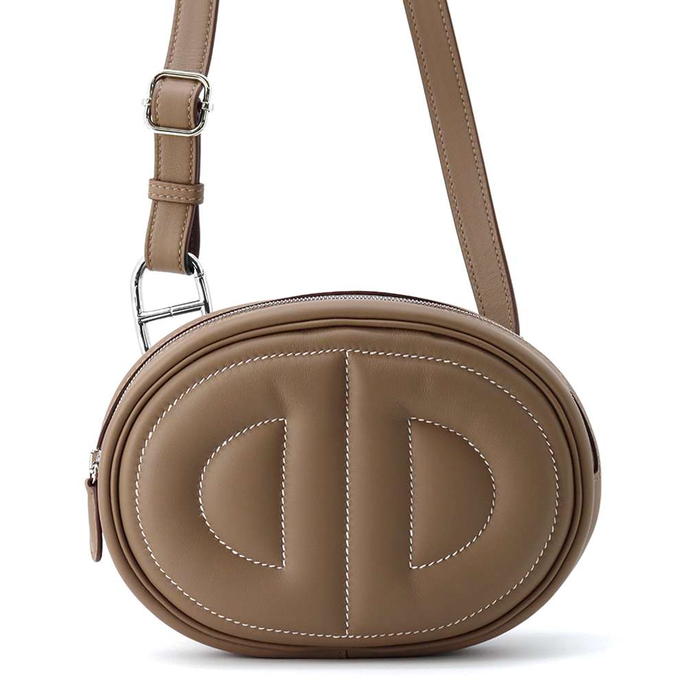 新品 W刻印 HERMES エルメス インザループ ボディバッグ ヴォー
