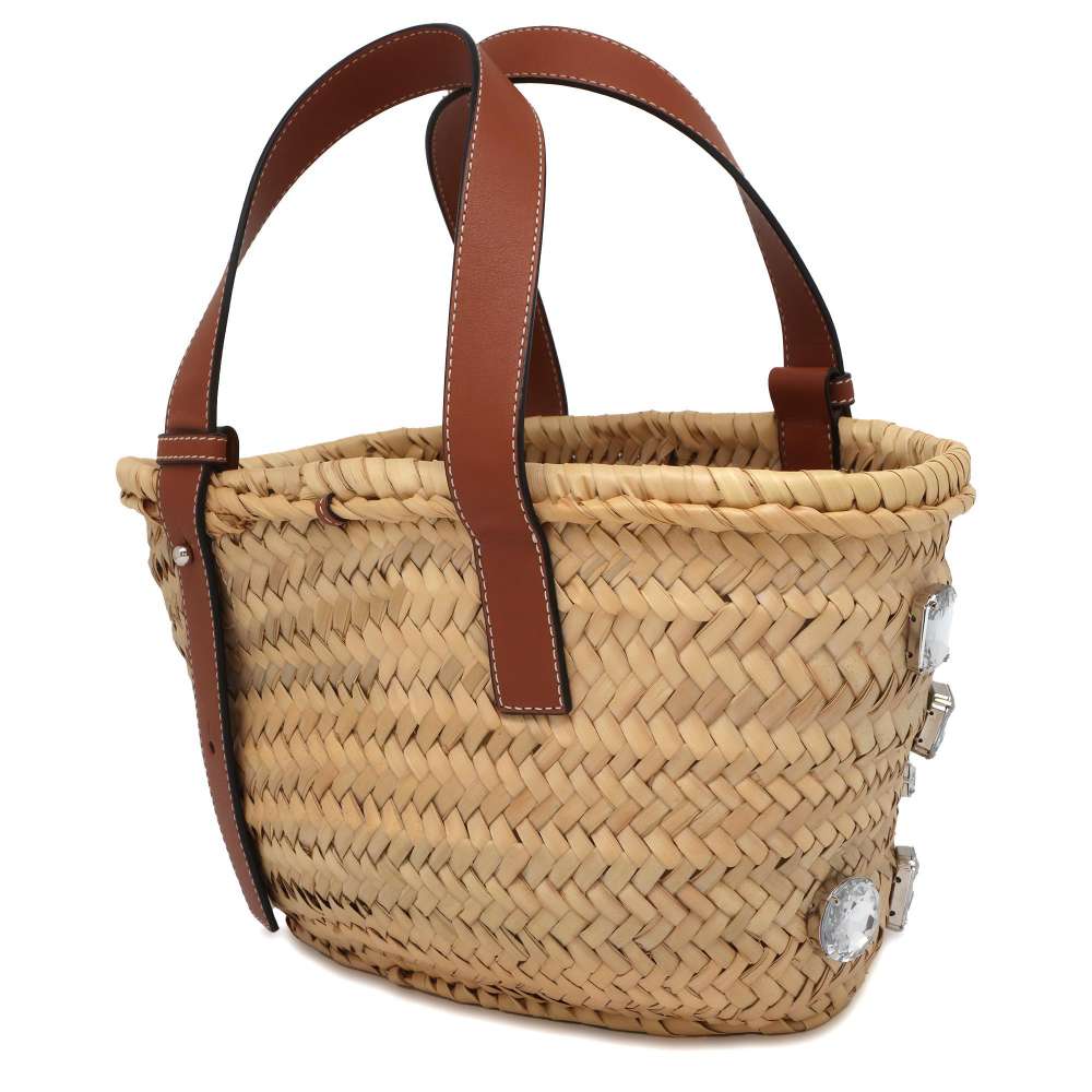 楽天市場】ロエベ ハンドバッグ バスケット ビジュー付き スモール