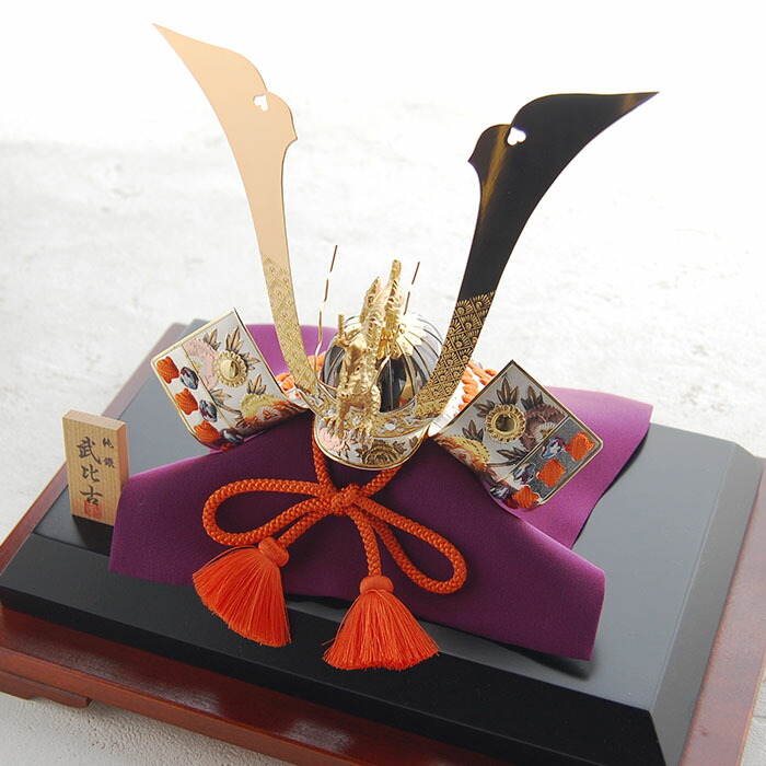 楽天市場】純銀 兜 3号(龍付) 五月人形 銀細工 関工芸 武比古