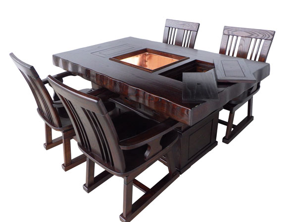 楽天市場】囲炉裏セット 150 5尺サイズ 民芸家具 民芸 いろり 全国送料